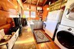 Well-equipped Kitchen with laundry
